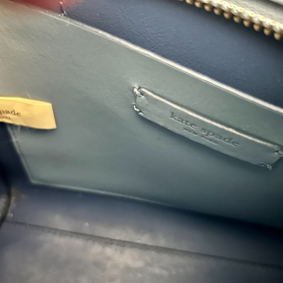 Kate Spade Blue Scalloped Magnolia Street Bag - Picture 4 of 8